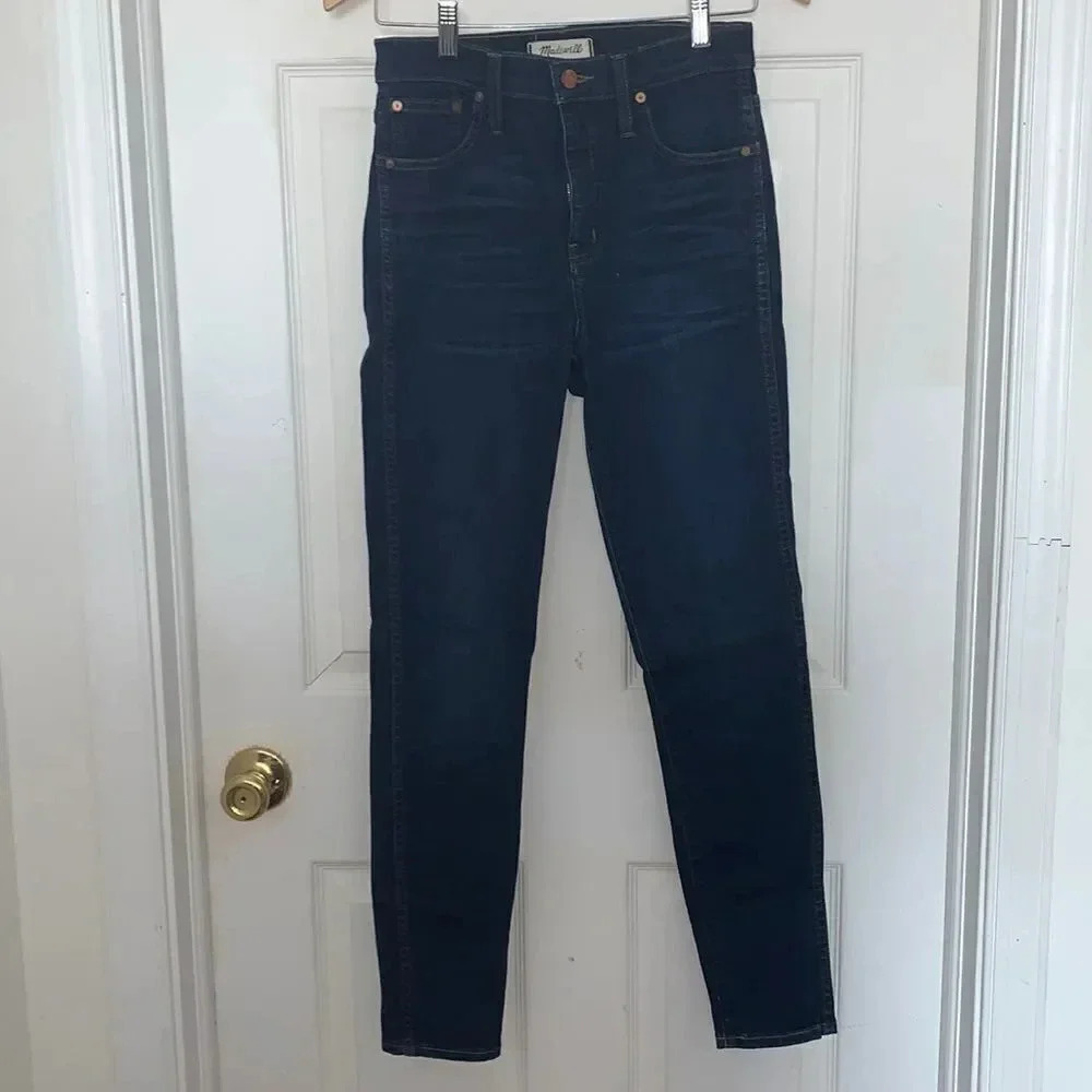 Madewell High Riser Skinny Jeans